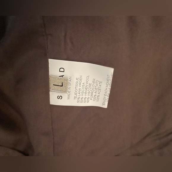 NWT Sunas lined  wool jacket size L - Picture 3 of 3